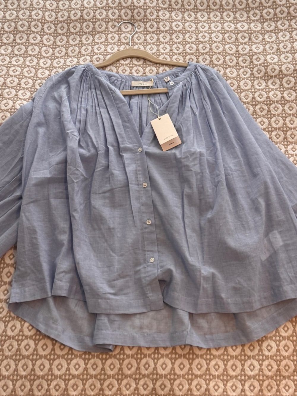 Doen Jonie Top - Harbor Blue - Picture 4 of 4